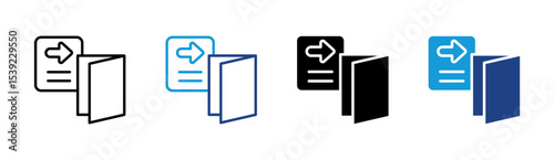 Exit Document Icon