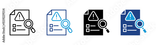 Risk Checklist Document Icon