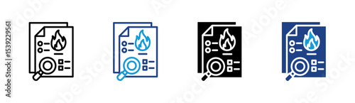 Fire Report Icon