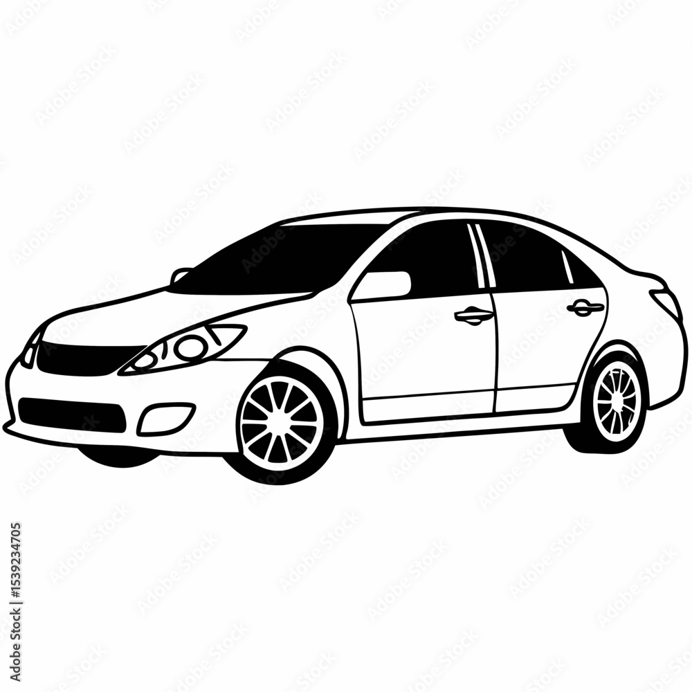 Fototapeta premium car vector illustration