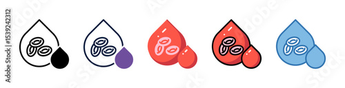 Glucose Drop Icon