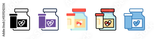 Medication Bottle Icon