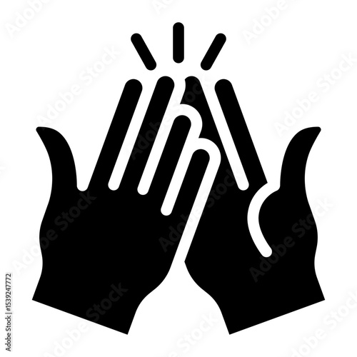 high five icon