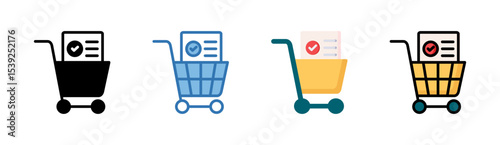 Cart Shopping List Icon