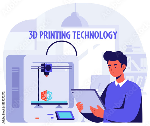 3D Printer in Office.569