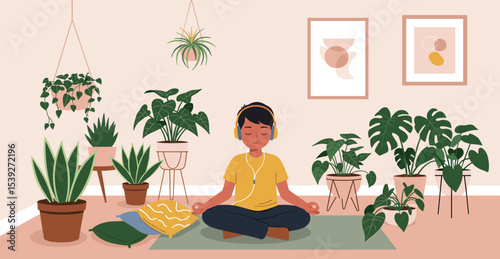 Child Meditating