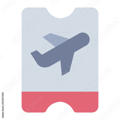luggage bag flat icon for traveler baggage use