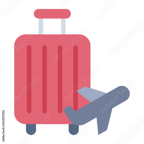 bus tour flat icon for city sightseeing service