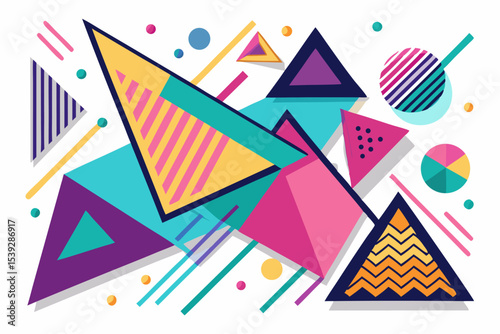 Colorful cartoon-style forest camping scene featuring two tents, a glowing campfire, lush pine trees, and a majestic mountain in the background. Ideal for outdoor adventure themes, 