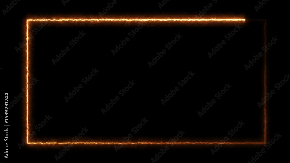 abstract neon effect rectangle frame Loop background. Neon abstract red color rectangle shape line.
Neon frame, rectangular frame neon line, Animation of rectangle glowing neon frame background.