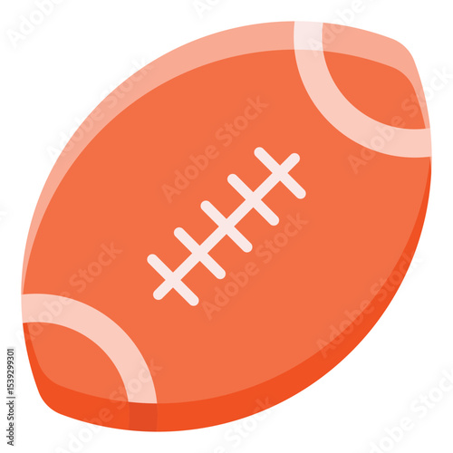 American Football flat icon