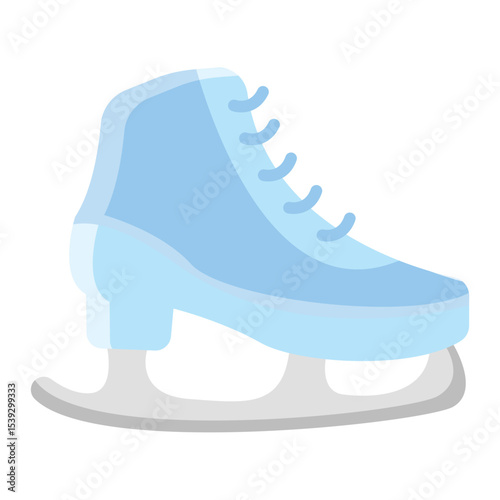 Ice Skate flat icon