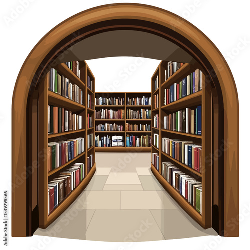 books in library