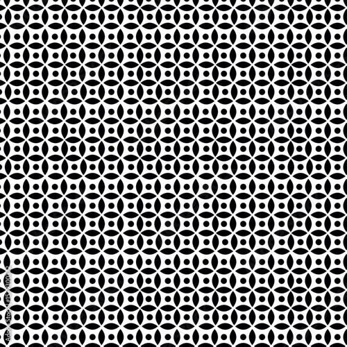 Black and white Pattern Background