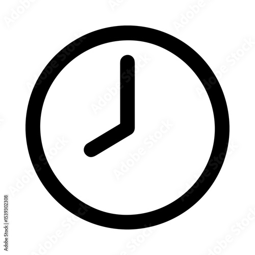 Clock Face Eight O'Clock