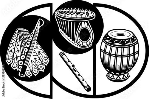 South indian classical musical instruments