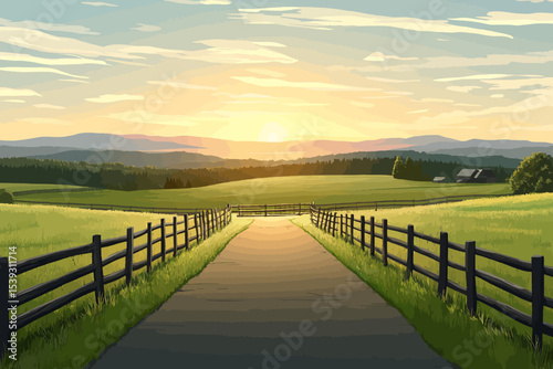 Hill landscape 