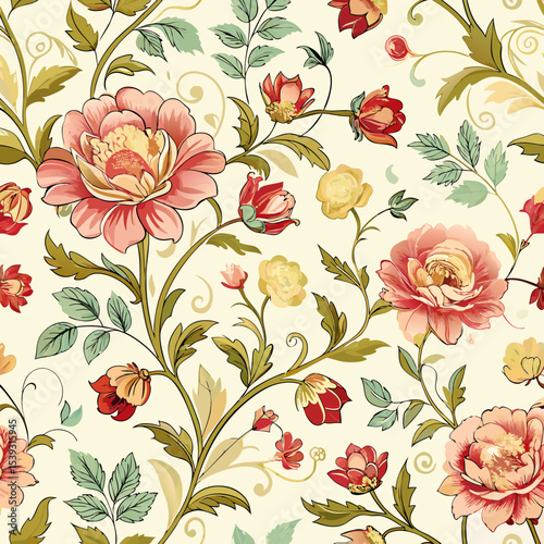 Wallpaper Mural  floral  Torontodigital.ca