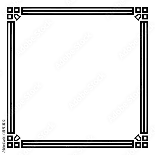 Minimalist Frame Design: A clean and modern frame design, perfect for adding a touch of elegance and sophistication to any project.
