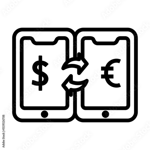 transaction Line Icon