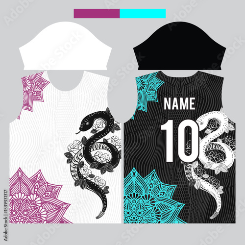 snake t-shirt design
