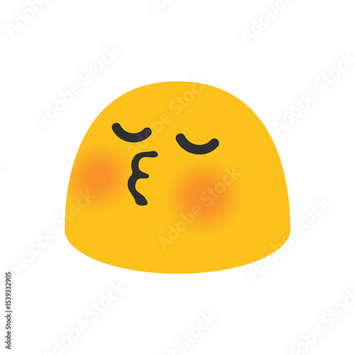 Kissing Face with Closed Eyes