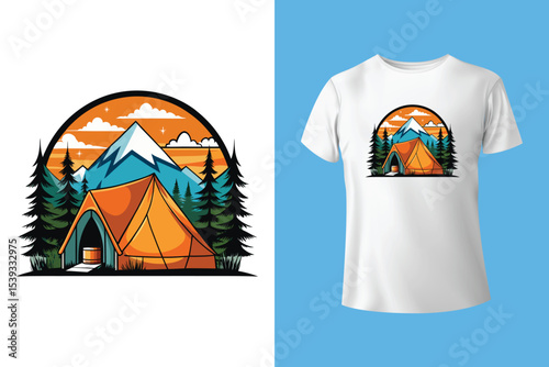 camping is my therapy vector t shirt design Camping t-shirt design, Camping is my favorite therapy