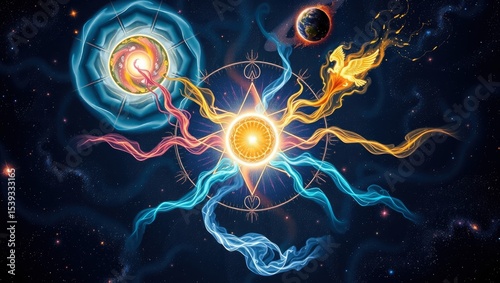 abstract space background