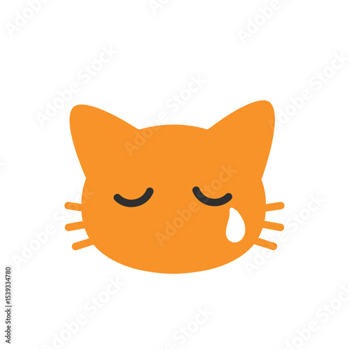 Crying Cat Face