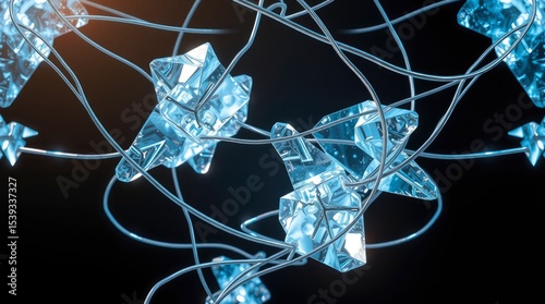 abstract blue background