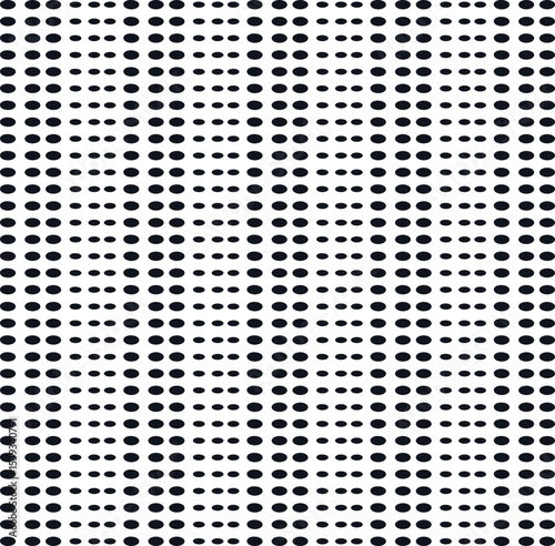 The flattened dots form a texture or screentone.