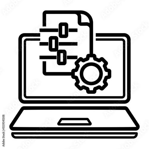configuration Line Icon