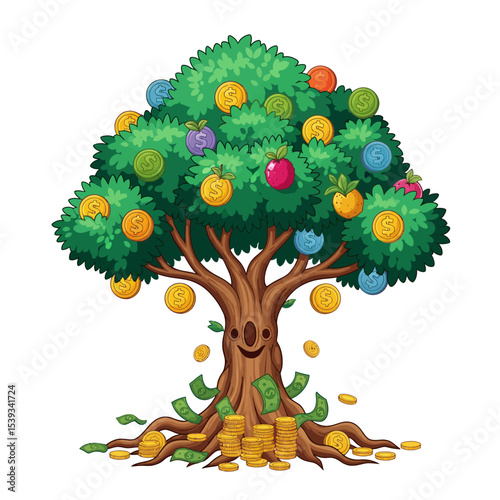 Cute Money Tree Very Cool Design