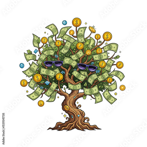 Cute Money Tree Very Cool Design