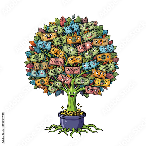 Cute Money Tree Very Cool Design