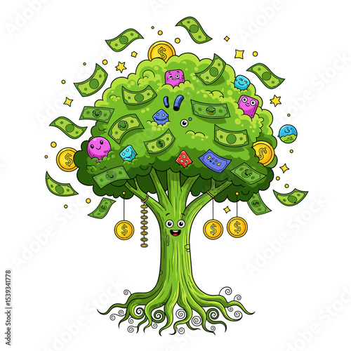 Cute Money Tree Very Cool Design