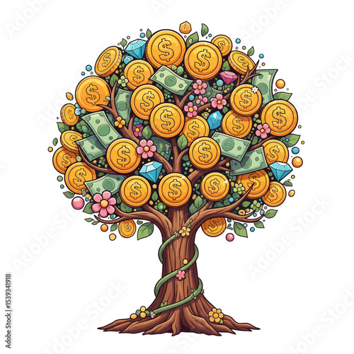 Cute Money Tree Very Cool Design