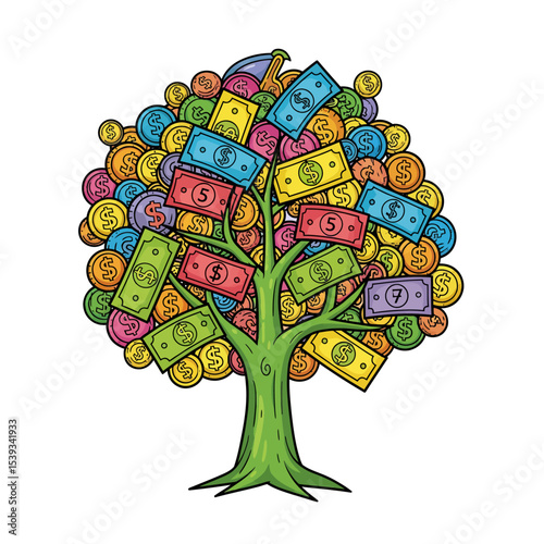 Cute Money Tree Very Cool Design