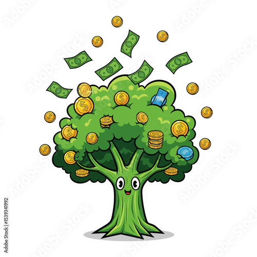 Cute Money Tree Very Cool Design