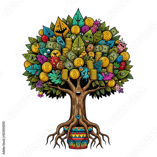 Cute Money Tree Very Cool Design