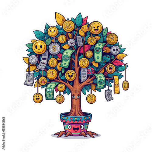 Cute Money Tree Very Cool Design