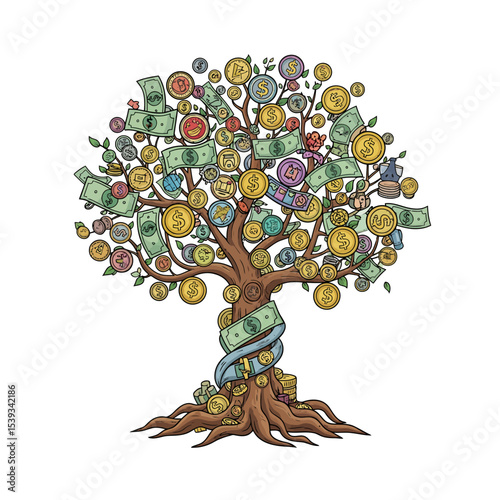 Cute Money Tree Very Cool Design