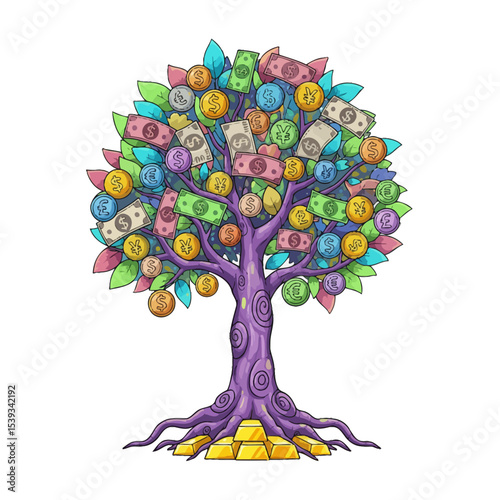 Cute Money Tree Very Cool Design