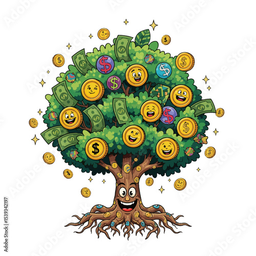 Cute Money Tree Very Cool Design