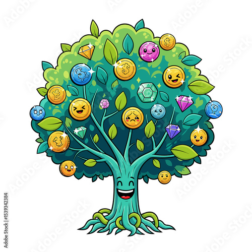 Cute Money Tree Very Cool Design