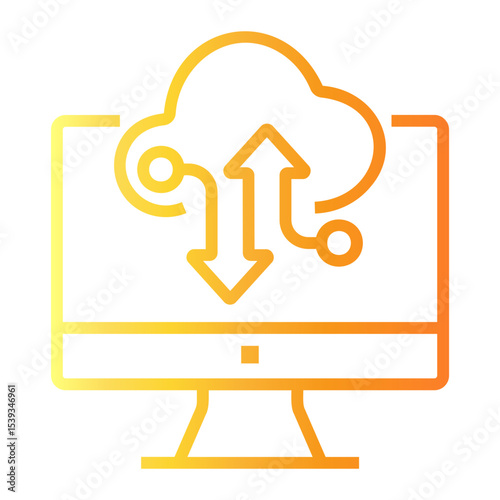configuration Line Gradient Icon