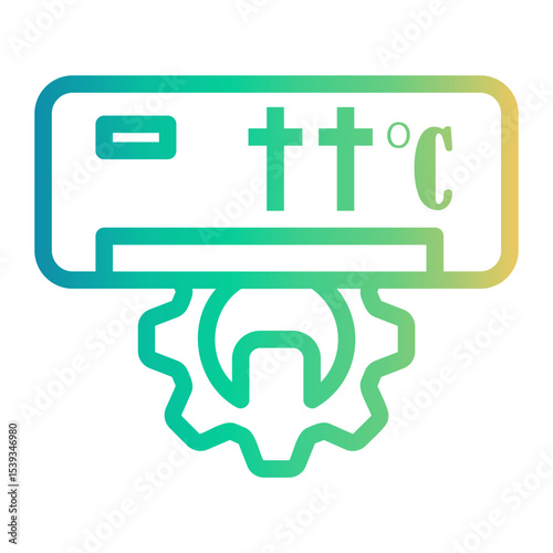 configuration Line Gradient Icon