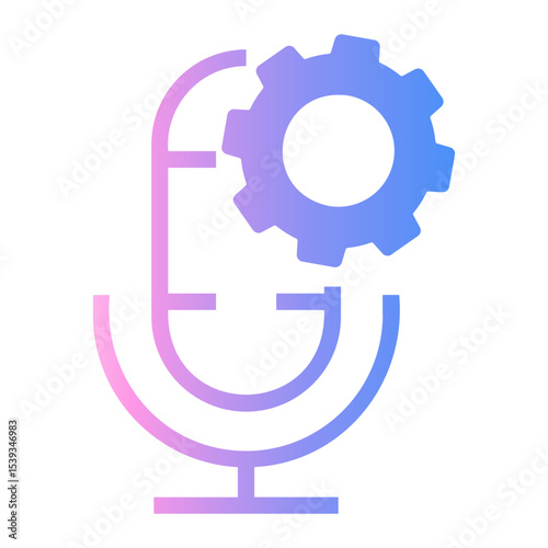 configuration Line Gradient Icon