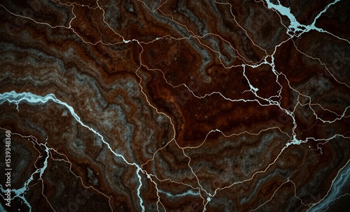 A glossy slab of marble its intricate natural texture captured in stunning high resolution exudes elegance and sophistication Its rich hues and veins create a breathtaking visual spectacle ideal for t