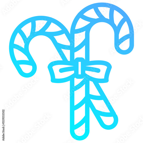 Candy Cane Icon